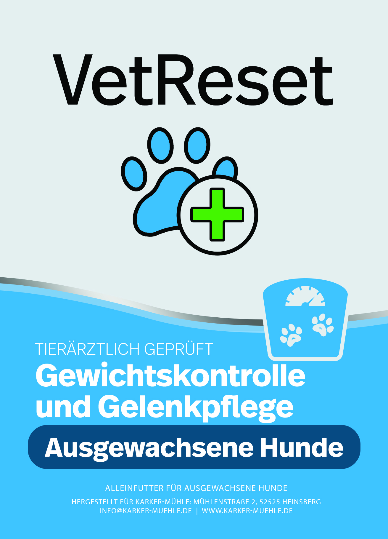 VetReset Gewichtskontrolle und Gelenkpflege
